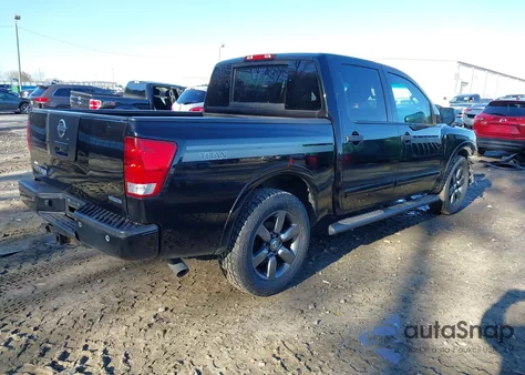 2012 Nissan Titan Sv из США, поврежденный, VIN 1N6BA0EK0CN308645